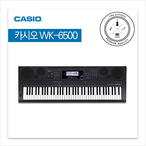 카시오 전자키보드 　 WK-6500 / 76건반