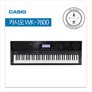 카시오 전자키보드 　 WK-7600 / 76건반