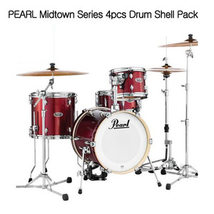 [Pearl] 펄 Midtown Series 4pcs Drum Shell Pack l 펄 미드타운 4기통쉘팩